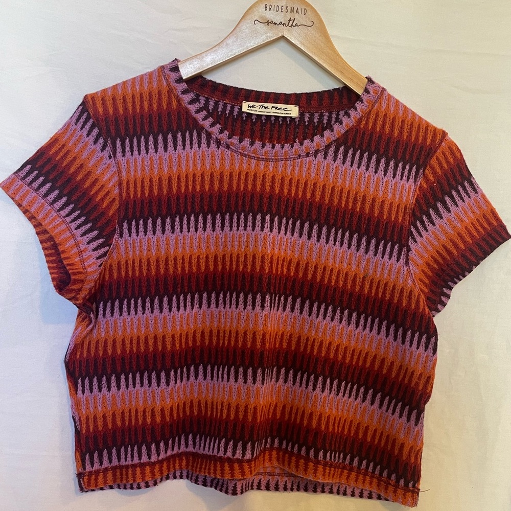 TOPSHOP CROPPED SWEATER TOP